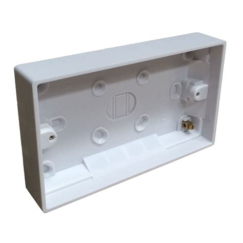 electrical socket back box depth|back box for electrical socket.